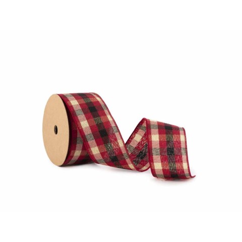 NASTRO DIANA RONDELLA 63MMX10M ROSSO ORO